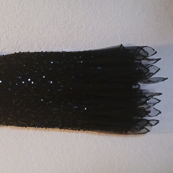 Vintage Betsy Johnson black cocktail dress - Picture 4 of 9